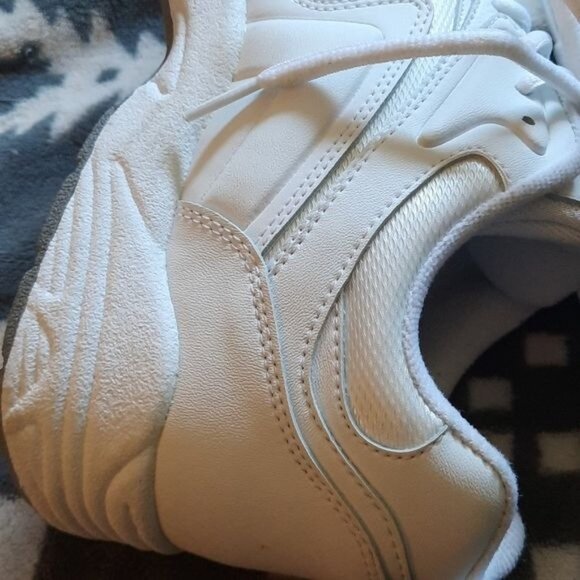 E.Z. Strider Mens White Ultra-Zorb Plus Non Marking Outsole Sneaker Size 8.5 - Picture 7 of 14